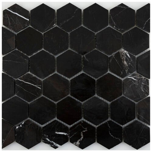 Hexagon Black