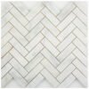 Herringbone White