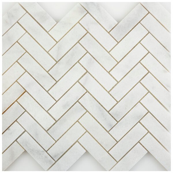 Herringbone White