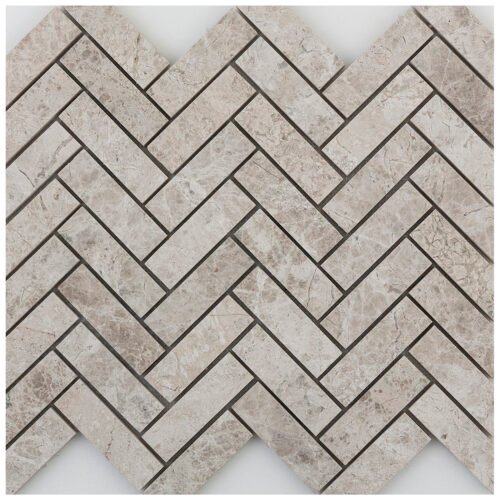 Herringbone Silver