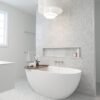 Herringbone White