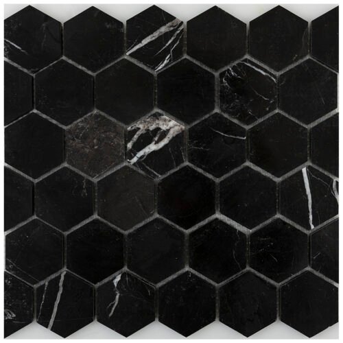 Hexagon Black