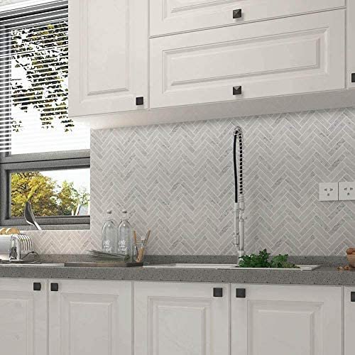 Herringbone White