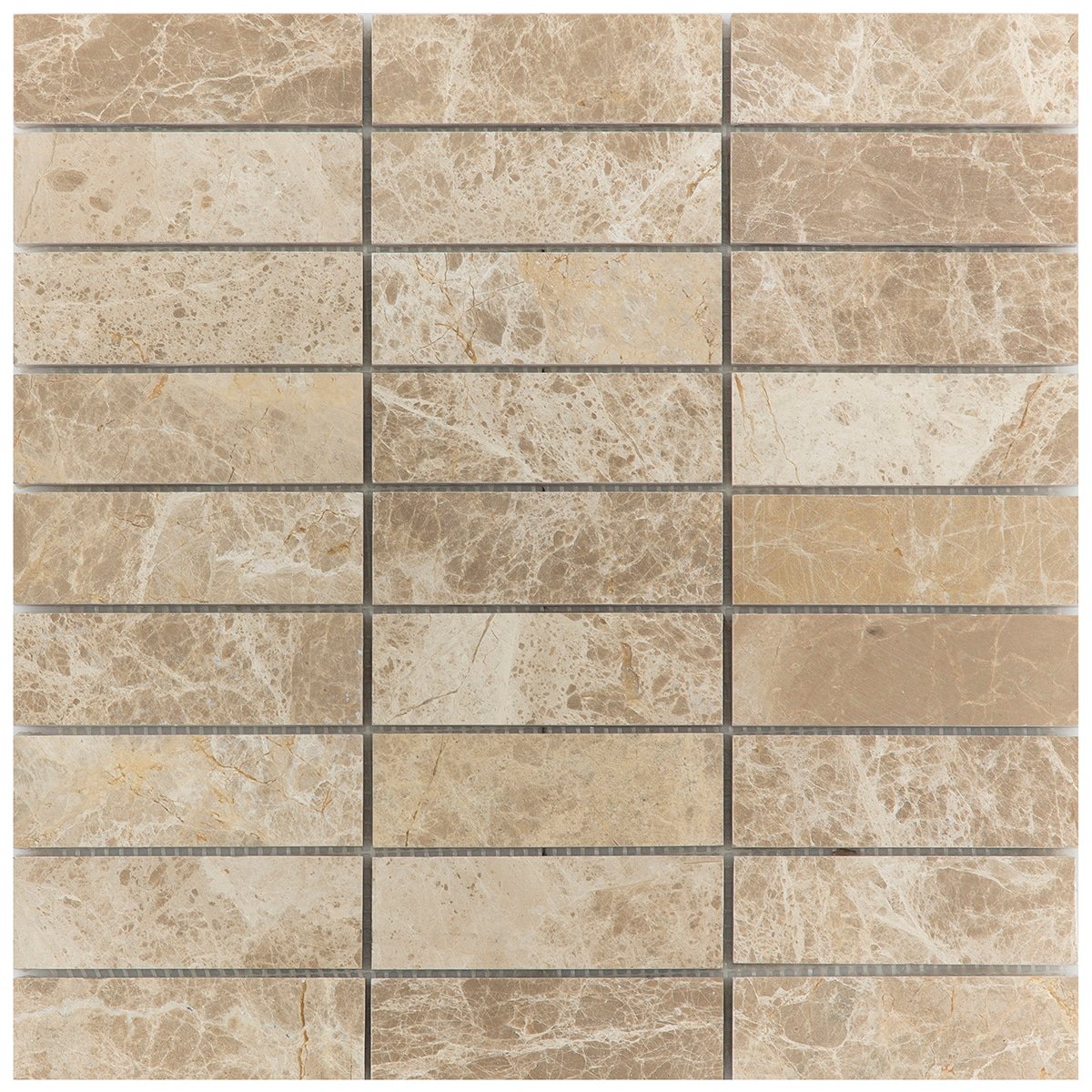 MOSAIC-MARBLE-EMPRADOR-DARK-POLISHED-30X100.jpg Emprador Dark mosaic tiles