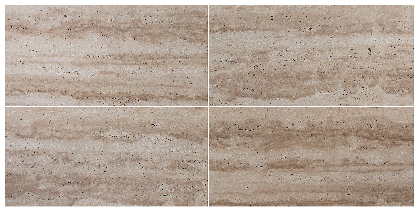 Vein-Cut Classic tiles